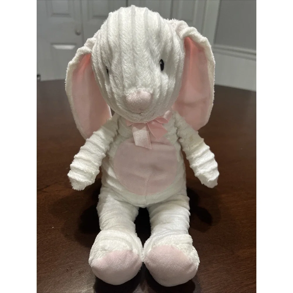 2017 FAO SCHWARZ PLUSH BUNNY, FLOPPY EARS Textured Fur‎ - Picture 3 of 9